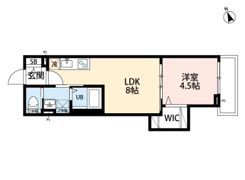 Casa Treno（カーサ・トレノ）の間取り画像