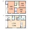 グランポタジェBの間取り画像