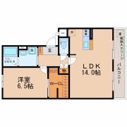 ハッピーアベニューの間取り画像