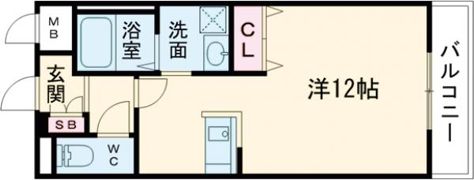 ルピナスクレストSAKAの間取り画像