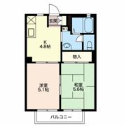 メゾンエイトの間取り画像