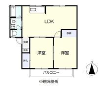 シャトーヒロの間取り画像