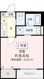 SR北習志野の間取り画像