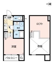 ベルフィーユの間取り画像