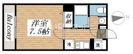 リード桜坂の間取り画像