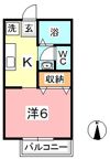 ベルミィ鴨方の間取り画像