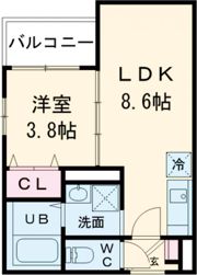 SAKURA RIVERの間取り画像