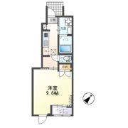 （仮）スターテラスⅡ下岡本町新築アパートの間取り画像