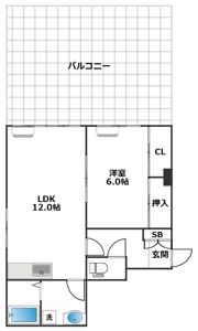 サニーヒルいそまの間取り画像