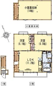 サニーグレイスの間取り画像