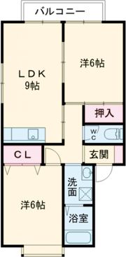 セジュールボードの間取り画像