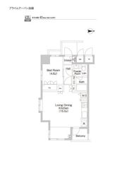 プライムアーバン池袋の間取り画像