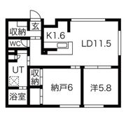 ディア麻生の間取り画像