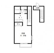 リヴォアール中村の間取り画像