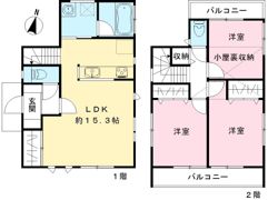 さいたま市岩槻区城南4丁目戸建の間取り画像
