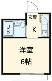 サンフラワー仲町ハイツの間取り画像
