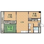 ハイツ江戸の間取り画像