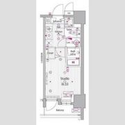 グランド・ガーラ桜木町駅前の間取り画像