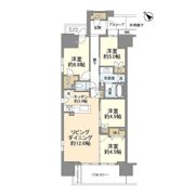 プラウドシティ越中島 アクアテラス棟の間取り画像