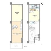 HF目黒行人坂レジデンスの間取り画像