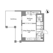 ENetial代官山の間取り画像