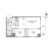 ENetial代官山の間取り画像