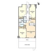 パークレジデンス市川の間取り画像