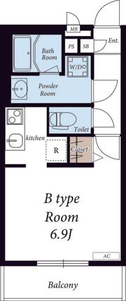 リブリ・リトルズ豊洲の間取り画像