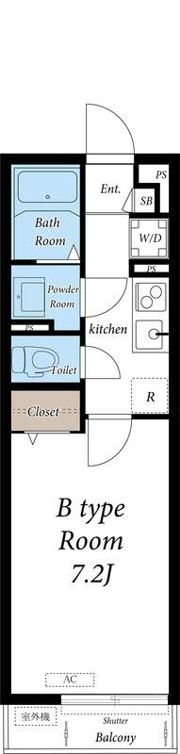 リブリ・A・R・Hの間取り画像