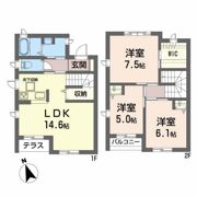 メゾン・ソレアードDの間取り画像