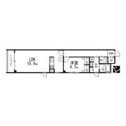 覚王山アパートメントの間取り画像