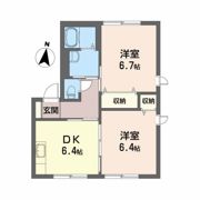 シャーメゾン東見前の間取り画像