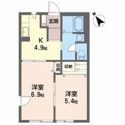 サン・ペガサス Bの間取り画像