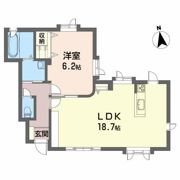 カーサ ドマーニの間取り画像