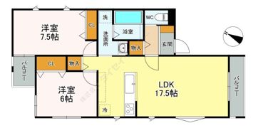 グランレジデンス千代田の間取り画像