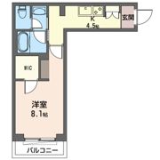 ウエスト ドミールの間取り画像