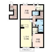 Cent－Livie IVの間取り画像