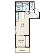 fika庄内緑地公園の間取り画像