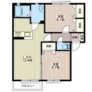 コアロードの間取り画像