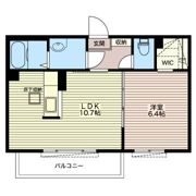 クローバーヒルズの間取り画像