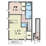 ヴィアソーレAの間取り画像