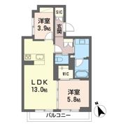 クオリスタ天神町の間取り画像