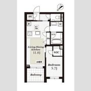 グランフォルトゥーナ羽根木ヒルサイドの間取り画像