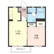 コージーコートの間取り画像