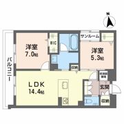 ポルターナIIの間取り画像