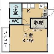 バーシティハウス花壇B棟の間取り画像