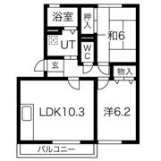 セジュールN IIの間取り画像