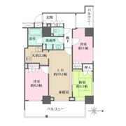 浦和パークハウスの間取り画像