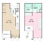 マーサル中野坂上の間取り画像