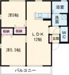 コスモハイムII Bの間取り画像